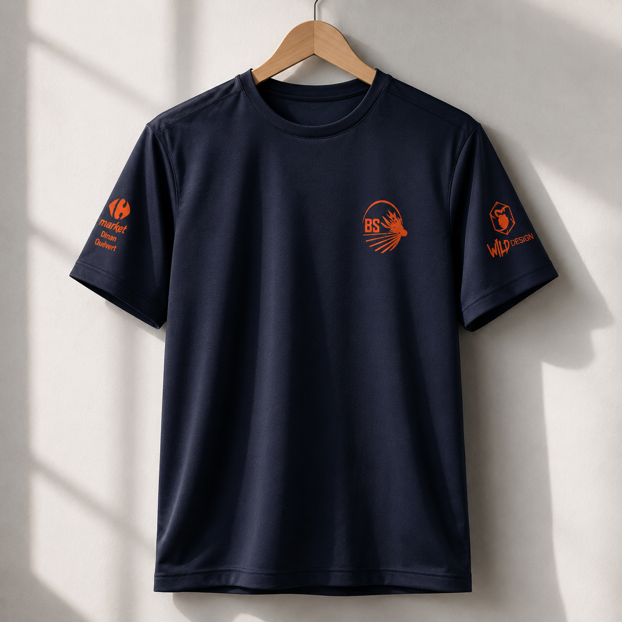 T-shirt technique du Badminton Samsonnais