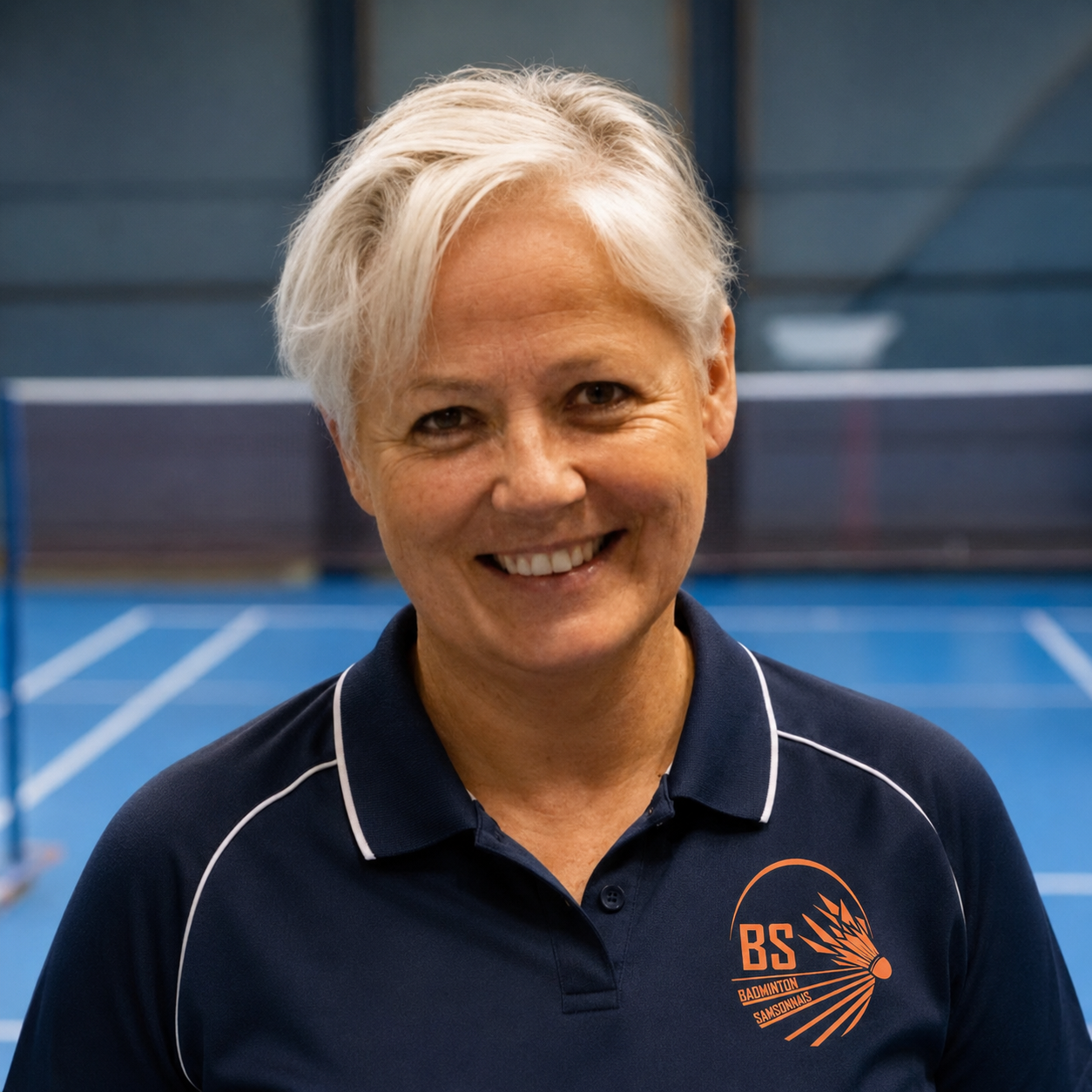 Portrait de Clotilde, secrétaire du Badminton Samsonnais