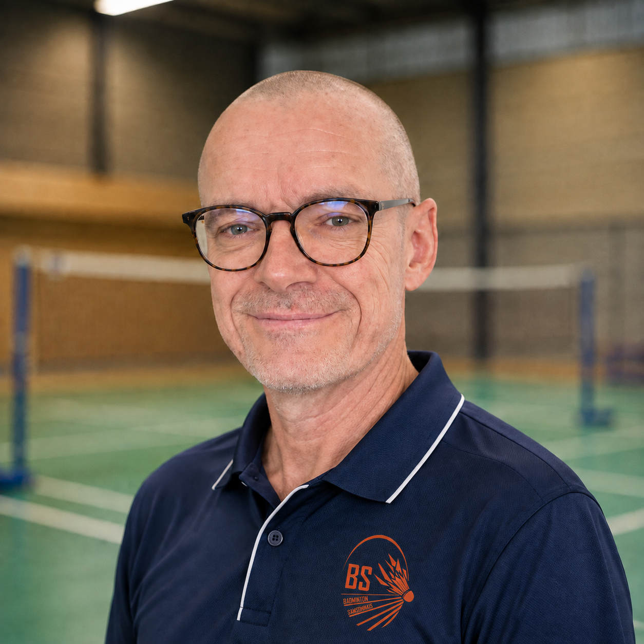 Portrait de Gaël, président du Badminton Samsonnais