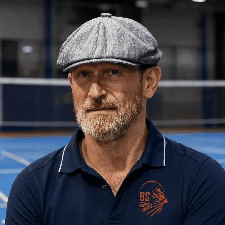 Portrait de Walter, comptable du Badminton Samsonnais