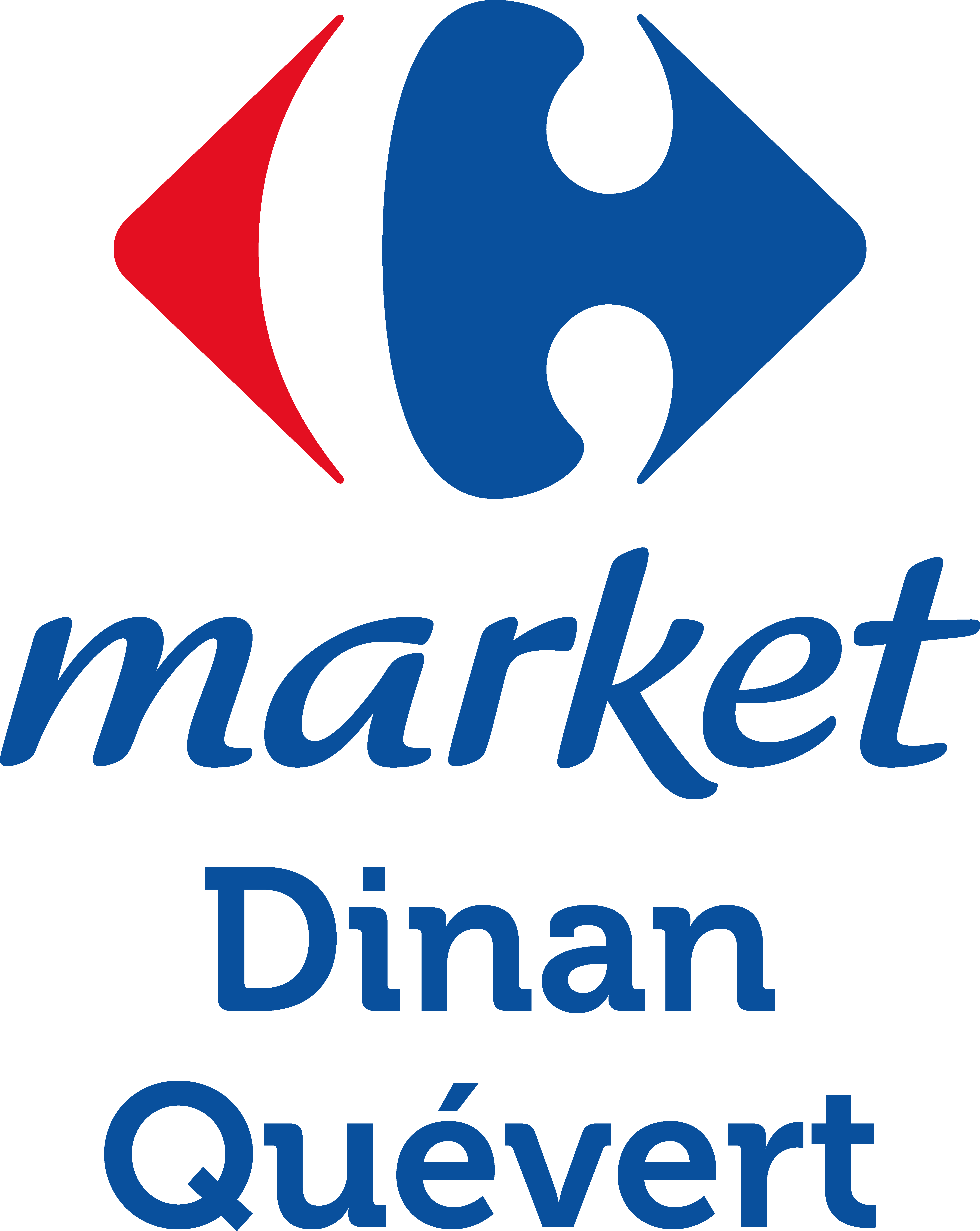 Logo Carrefour Market Dinan Quévert